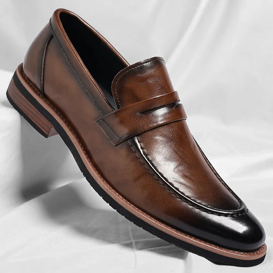 Veneto Italian Penny Loafers - Imagem 1