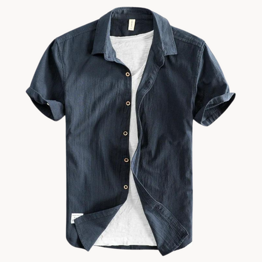 Alfredo Linen Shirt - Imagem 1