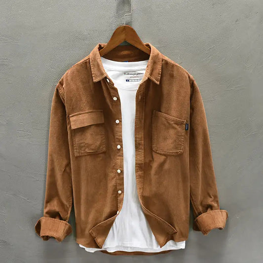Ambrosio Corduroy Shirt - Imagem 1