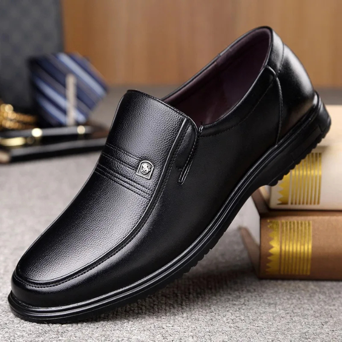 Atreo Leather Shoes - Imagem 1