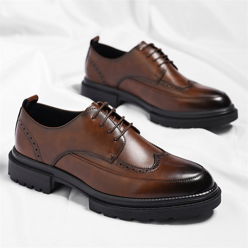Belluno Genuine Leather Dress Shoes - Imagem 2