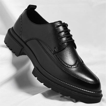 Belluno Genuine Leather Dress Shoes - Imagem 6