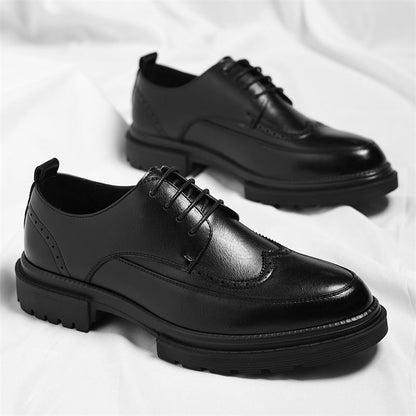 Belluno Genuine Leather Dress Shoes - Imagem 7