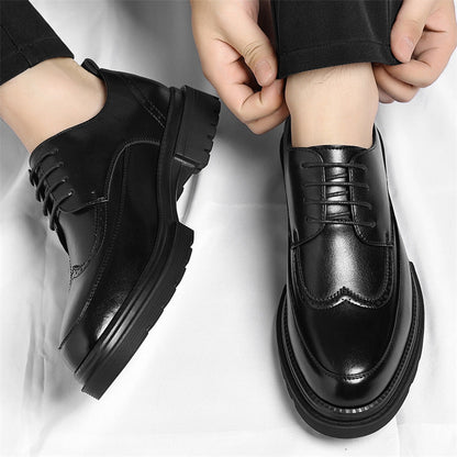 Belluno Genuine Leather Dress Shoes - Imagem 9