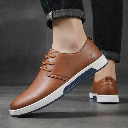 Claude Leather Sneakers - Imagem 4