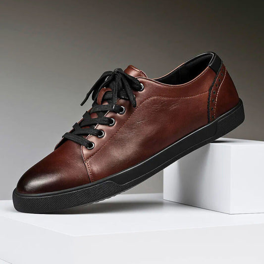 Cruz Leather Sneakers - Imagem 1