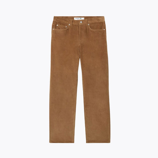 LC 5 Pocket Straight Fit Velour Pants - Imagem 1