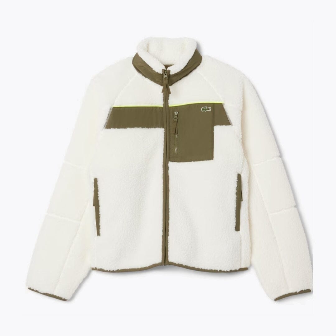 LC Colour-Block Sherpa Fleece Jacket - Imagem 1