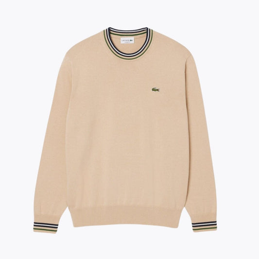 LC Striped Cotton Jersey Sweater - Imagem 1