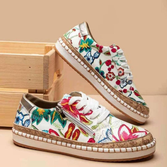 Marie-Caley Vibrant Floral Sneaker - Imagem 1