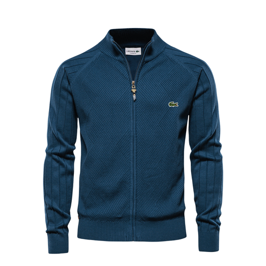 LC Textured Zip Pullover Men's - Imagem 1
