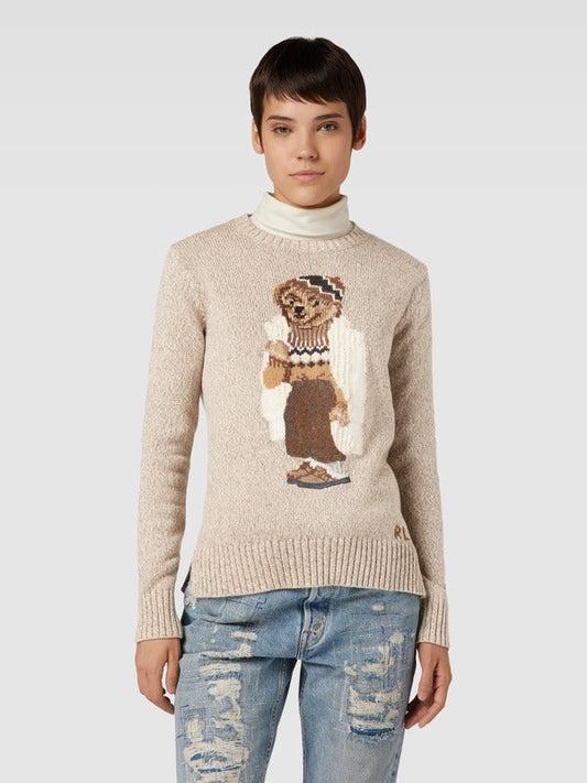 RL Sweater | Bear White Coat - Imagem 1