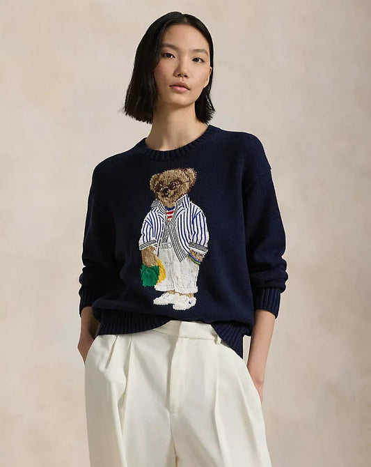 RL Sweater | Navy Blue Polo Bear - Imagem 1