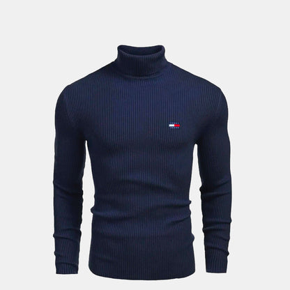 TH Turtleneck Cable-Knit Wool Sweater - Imagem 2