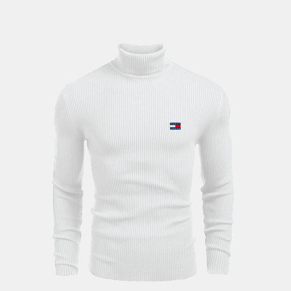 TH Turtleneck Cable-Knit Wool Sweater - Imagem 3