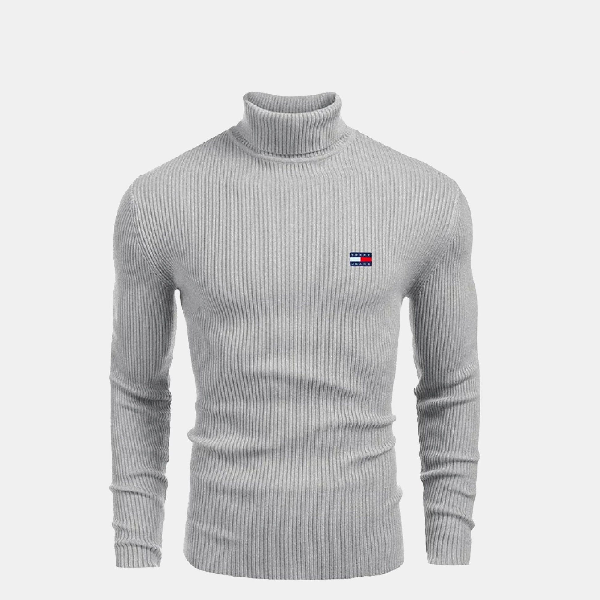 TH Turtleneck Cable-Knit Wool Sweater - Imagem 4