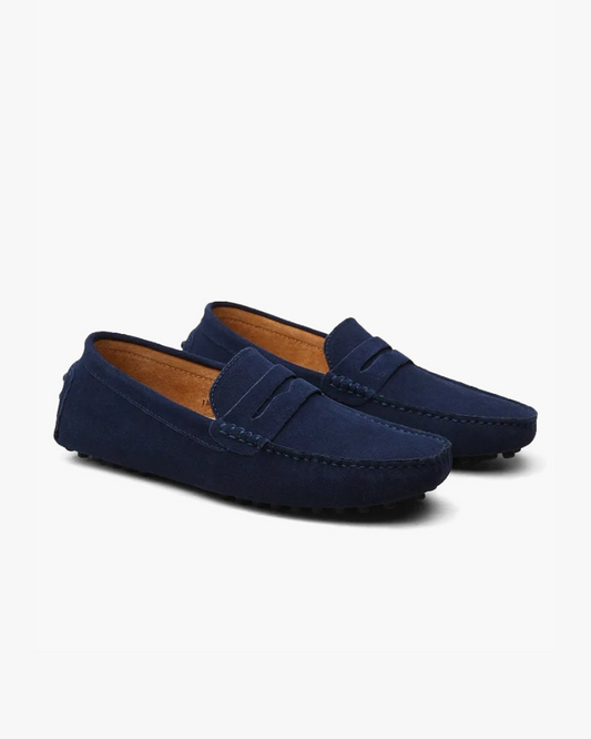 Suede Driver Loafer - Imagem 1